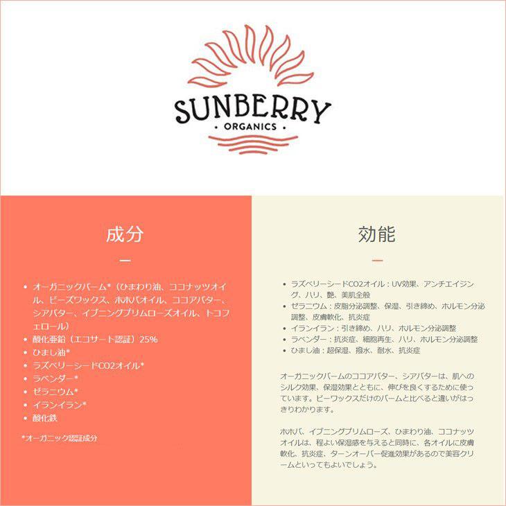SUNBERRY ORGANICS サンベリーオーガニックス 日焼け止め Vitamin Sea Sunscreen ナチュラル日焼け止め美容クリーム SB110 海用 ナチュラル 日本正規品 |  | 03