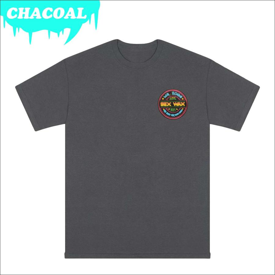 SEXWAX セックスワックス Tシャツ Neon Men's Short Sleeve 半袖