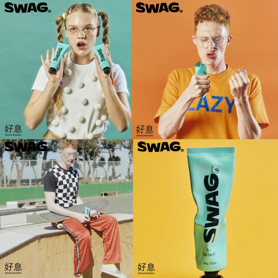 SWAG スワッグ 歯磨き粉 Tooth paste For badbreath トゥースペースト はみがきこ 歯磨き 歯周病 プラーク除去 ...