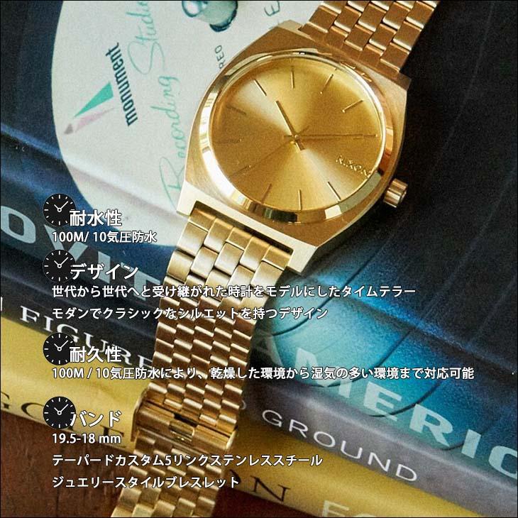 NIXON ニクソン 腕時計 メンズ レディース Time Teller タイムテラー クォーツムーブメント 時計 耐衝撃 超耐水 アナログ オンライン正規取扱店 日本正規品｜stradiy｜02