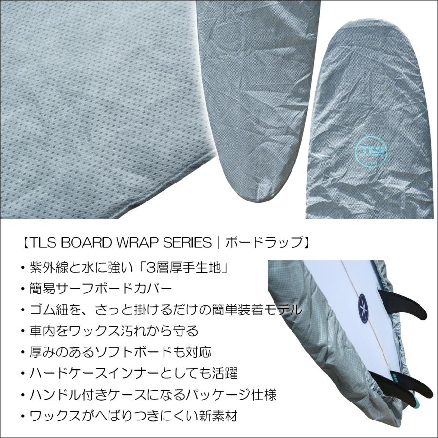 TOOLS サーフボード デッキカバー TLS BOARD WRAP RETRO 6.5ft レトロ