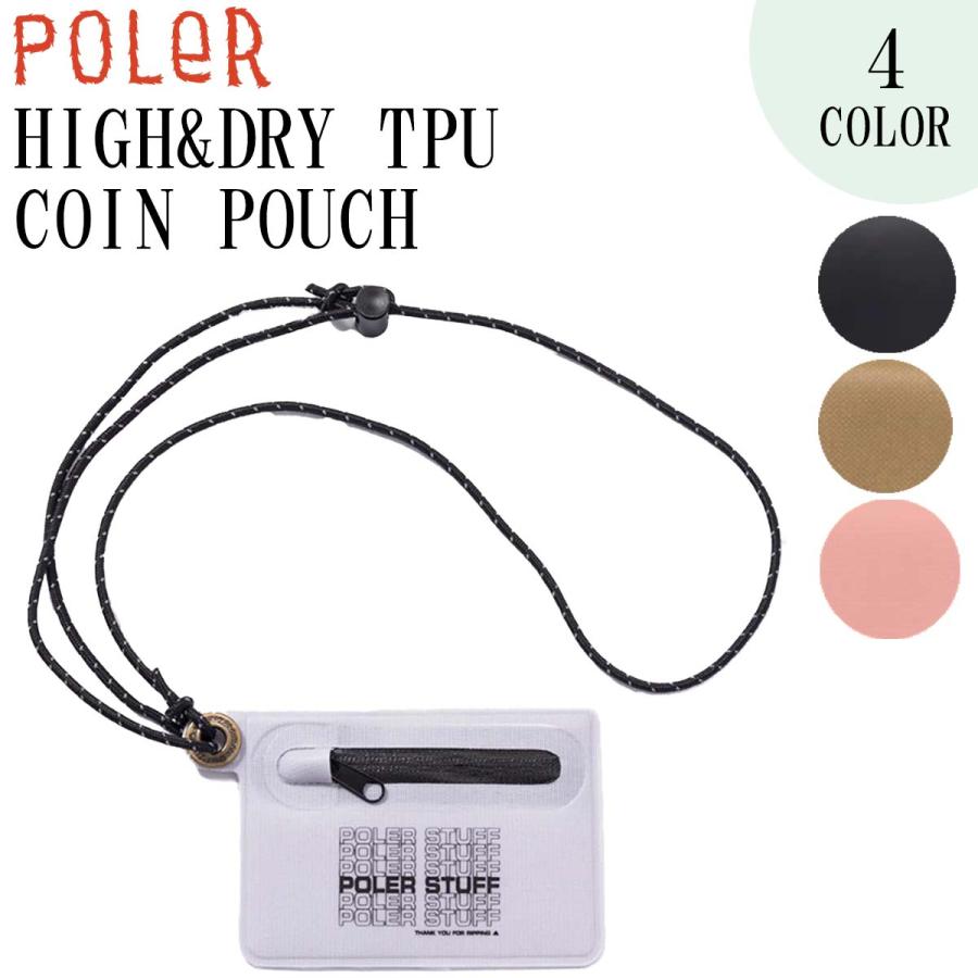 24 SS POLeR ポーラー コインポーチ HIGH&DRY TPU COIN POUCH
