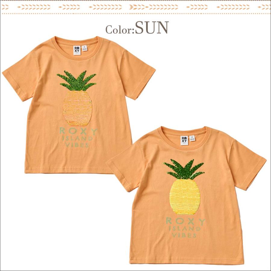 ROXY（ロキシー） 25 HS ROXY Tシャツ 半袖 子供用 パイナップル
