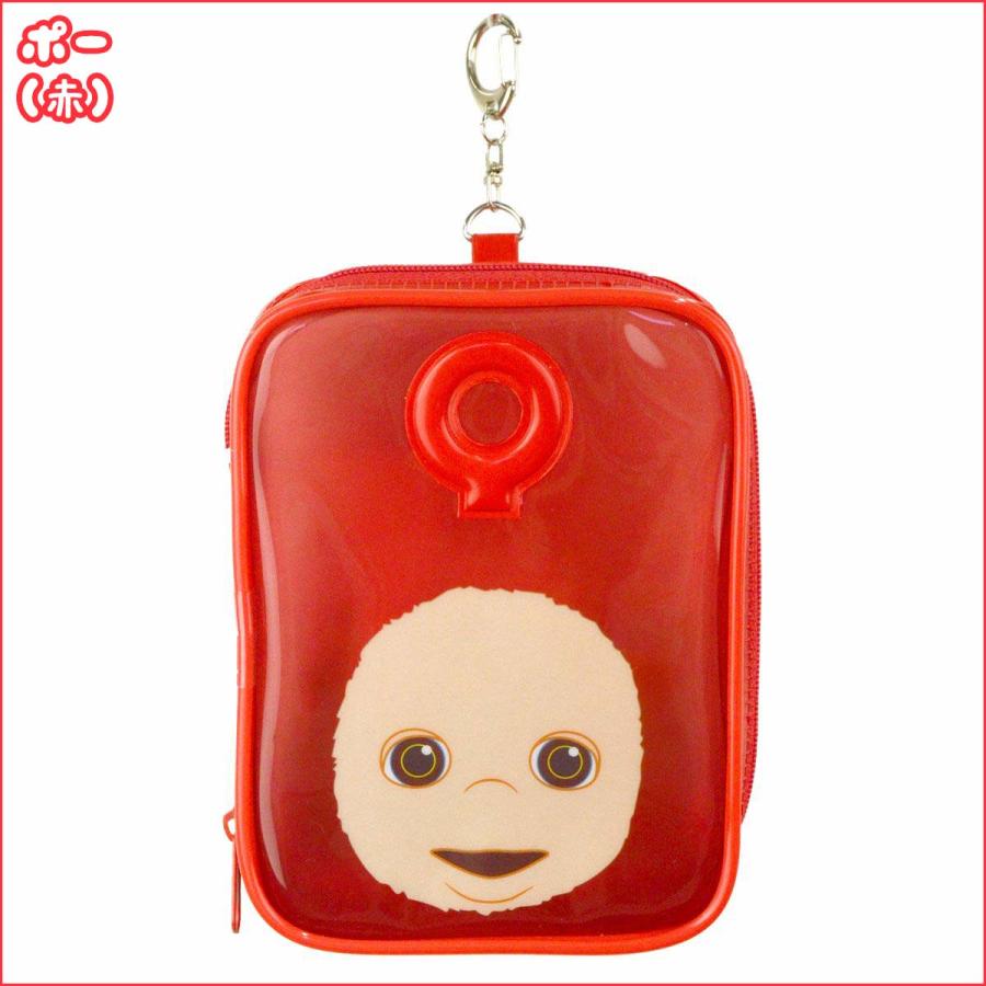 Teletubbies テレタビーズ ミニポーチ クリア PVC グリッター生地 小物