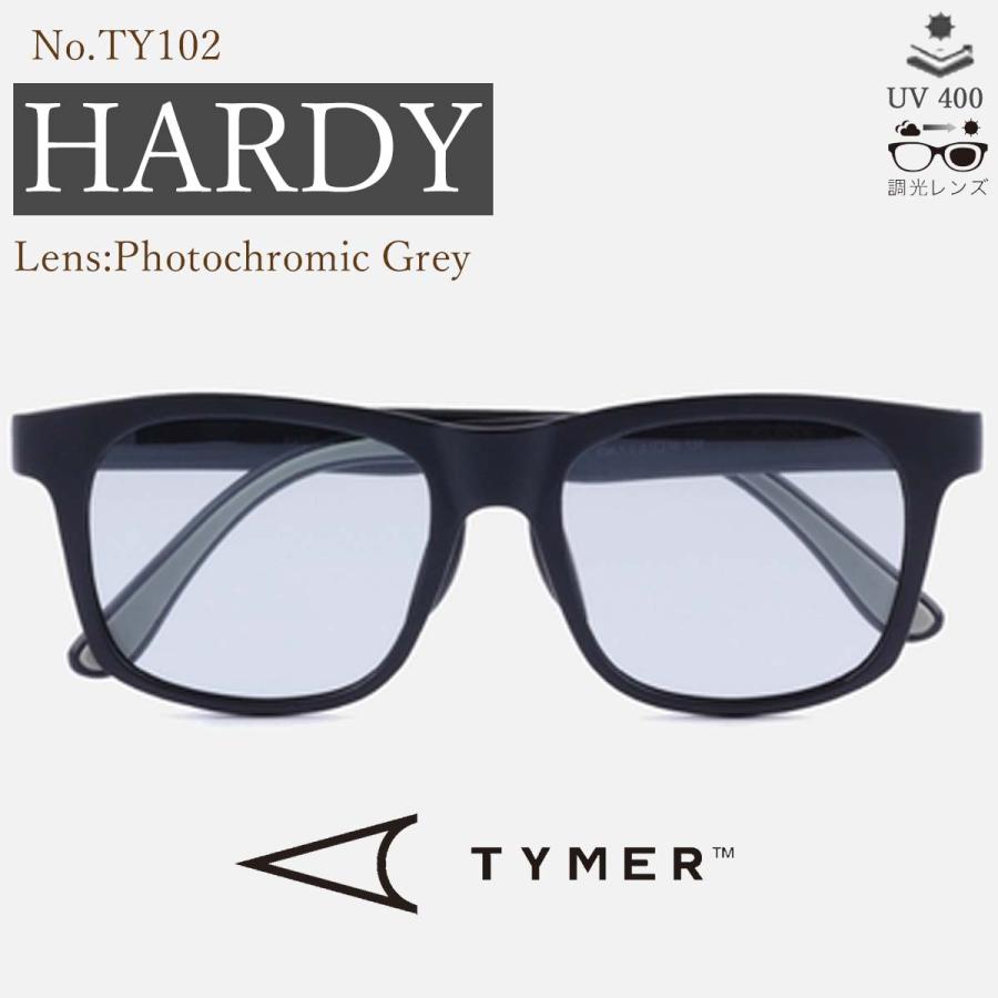 25 SS TYMER タイマー サングラス HARDY ハーディー 調光レンズ メガネ