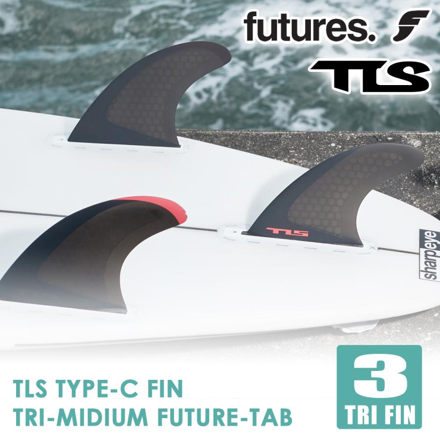 TOOLS 24 フューチャー フィン TLS TYPE-C FIN TRI MIDIUM FUTURE TAB