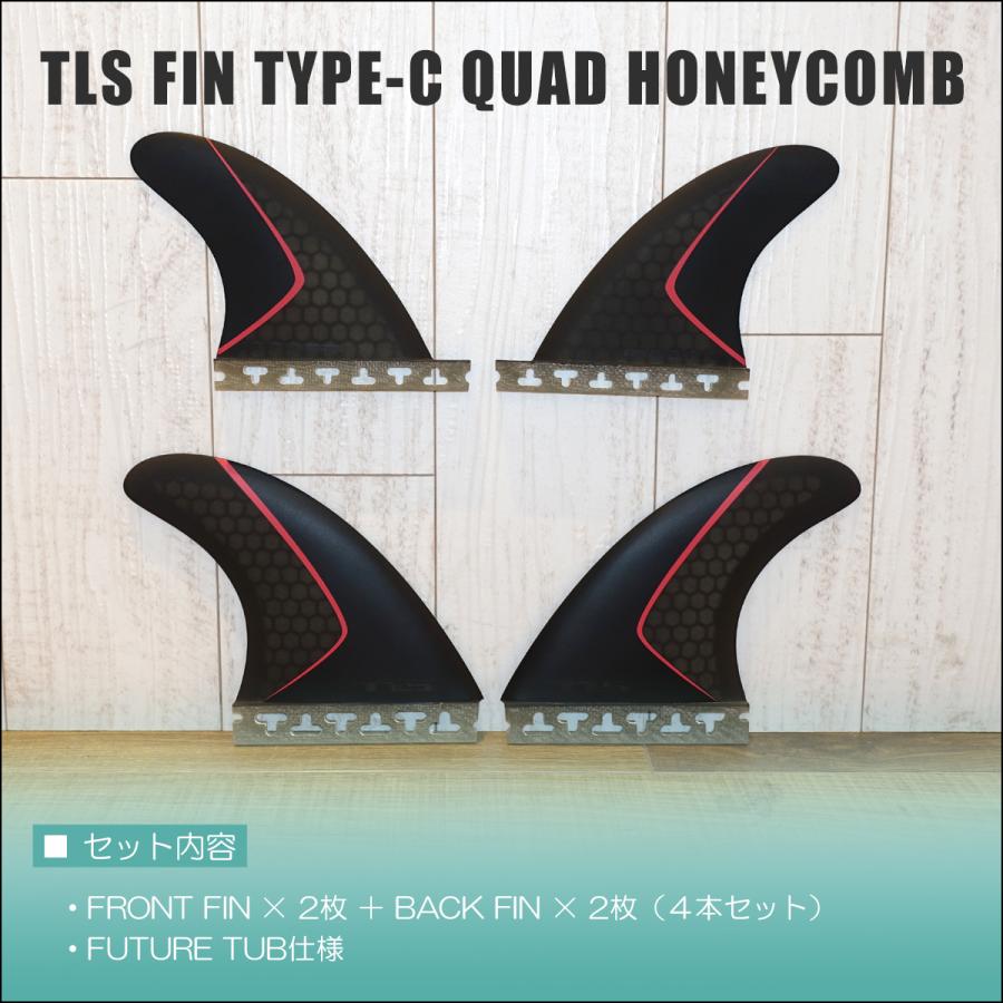 futures. フューチャー フィン クアッド TLS FIN TYPE-C QUAD