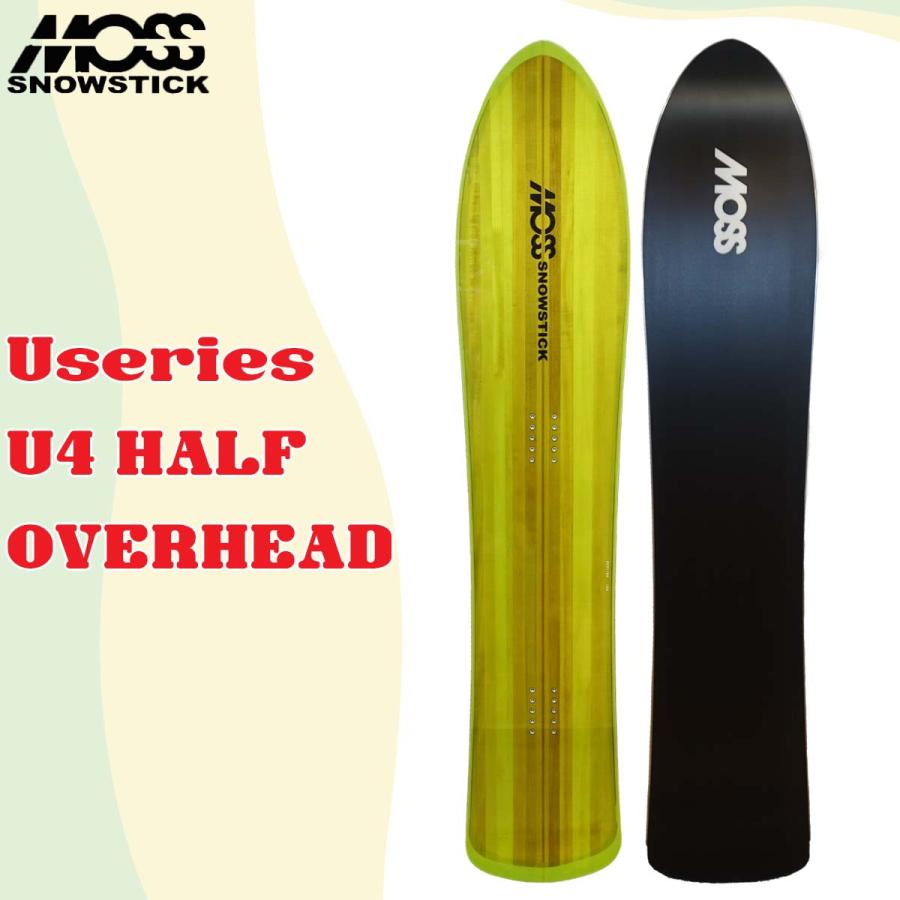 スノーボード MOSS STICK U4HALF OVERHEAD 23-24 U4 HALF OVERHEAD – Moss Snowstick