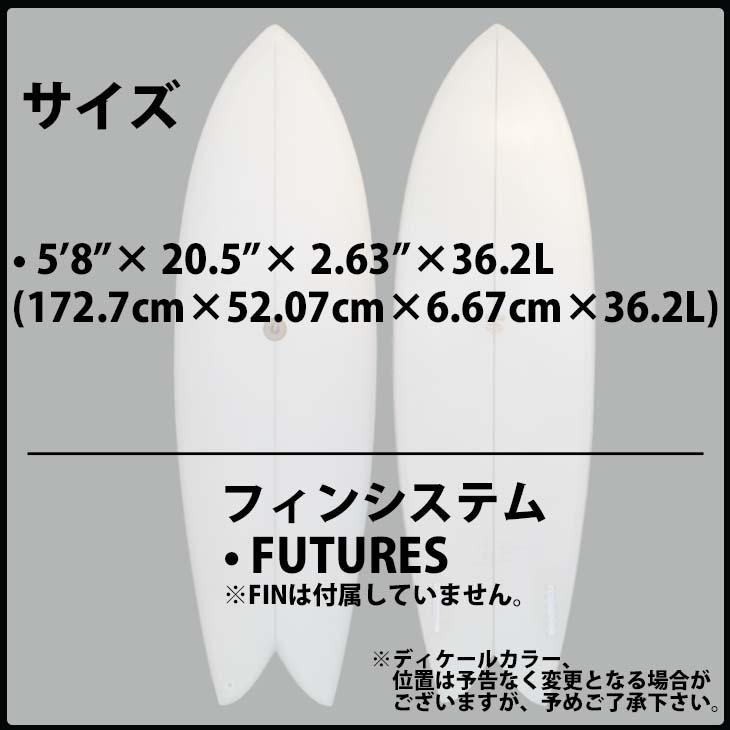 ALBUM アルバムサーフボード UTF ユーティーエフ 5'8