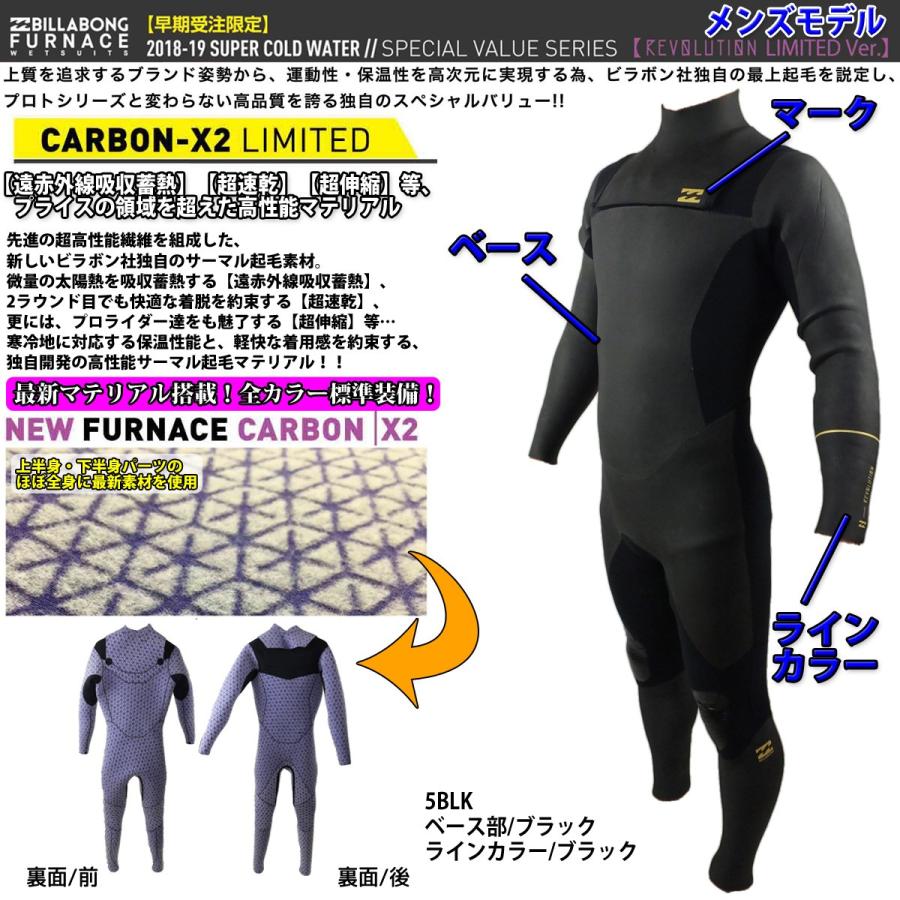 ビラボン　セミドライ　ウェットスーツ OUTLET】BILLABONG メンズ LONG CHEST ZIPPER セミドライ