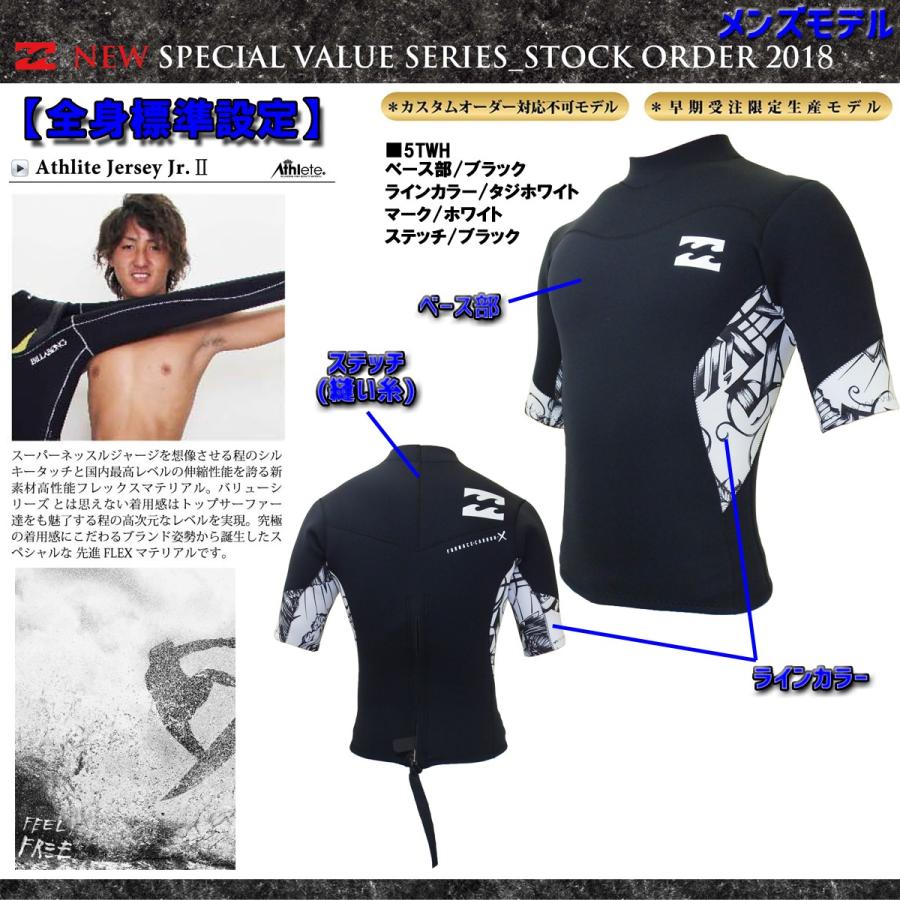 BILLABONG 半袖タッパー　ビラボン BILLABONG 25 SS ビラボン 半袖タッパー ウェットカスタム