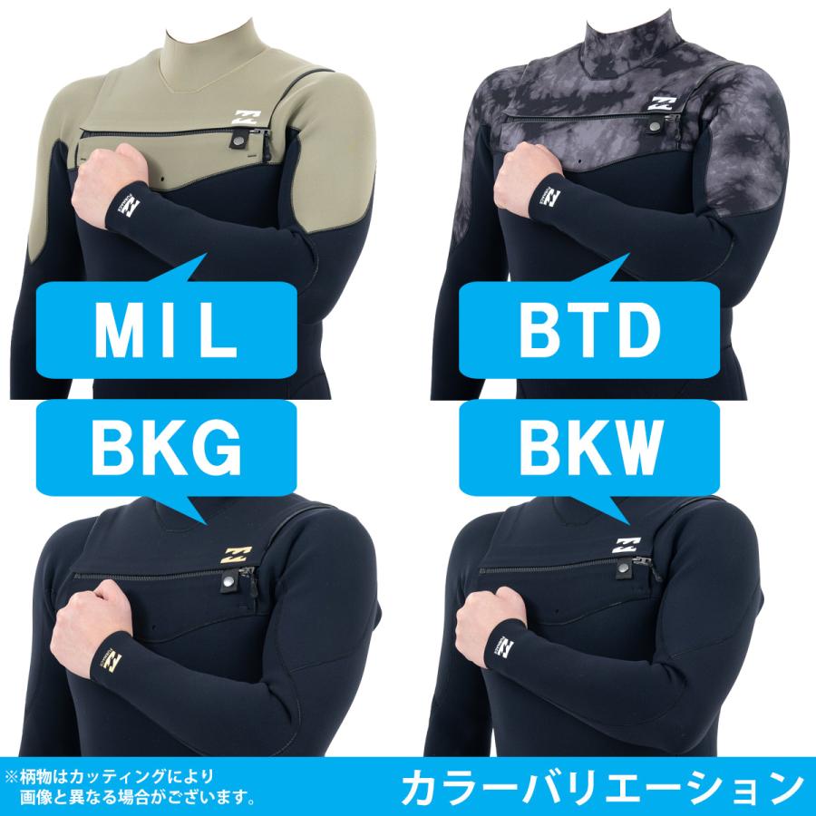 23 BILLABONG ビラボン フルスーツ ウェットスーツ ウエットスーツ チェストジップ バリュー 3×2ミリ 春夏用 メンズモデル 2023年 BD018-007 日本正規品｜stradiy｜08