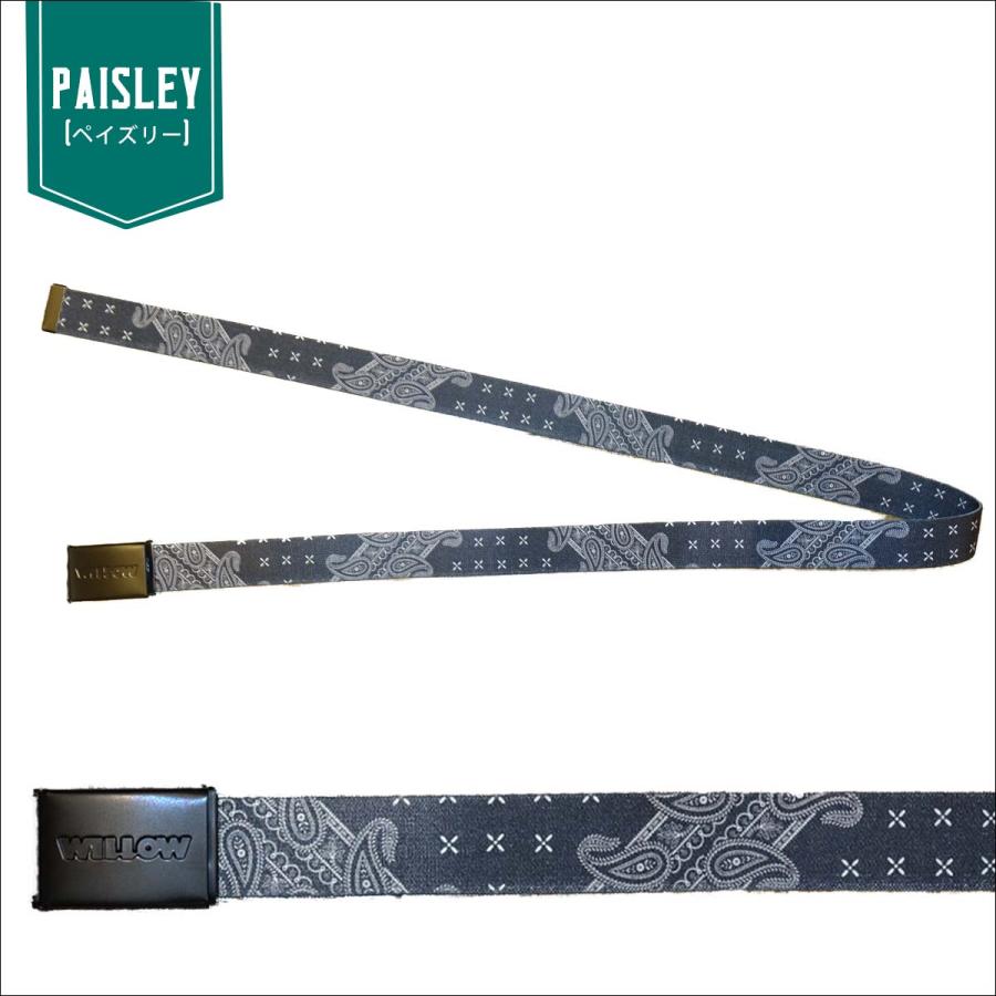 WILLOW ウィロー ベルト N.SPANDEX BELT 小物 ロゴ入り スキー スノボ