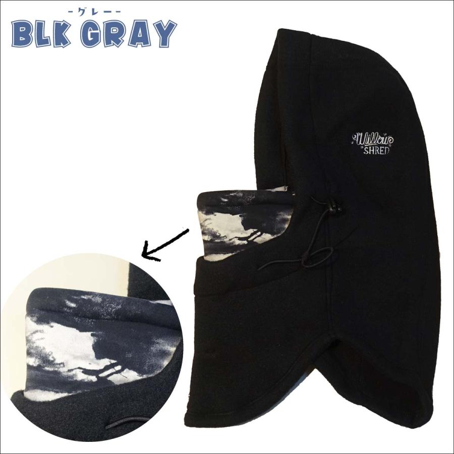 WILLOW ウィロー バラクラバ FLEECE BALACLAVA 目出し帽 フェイス