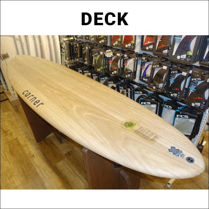 Corner コーナー Mrs.Woody 7'0 ECO SKIN EPS素材 サーフボード 50.62L