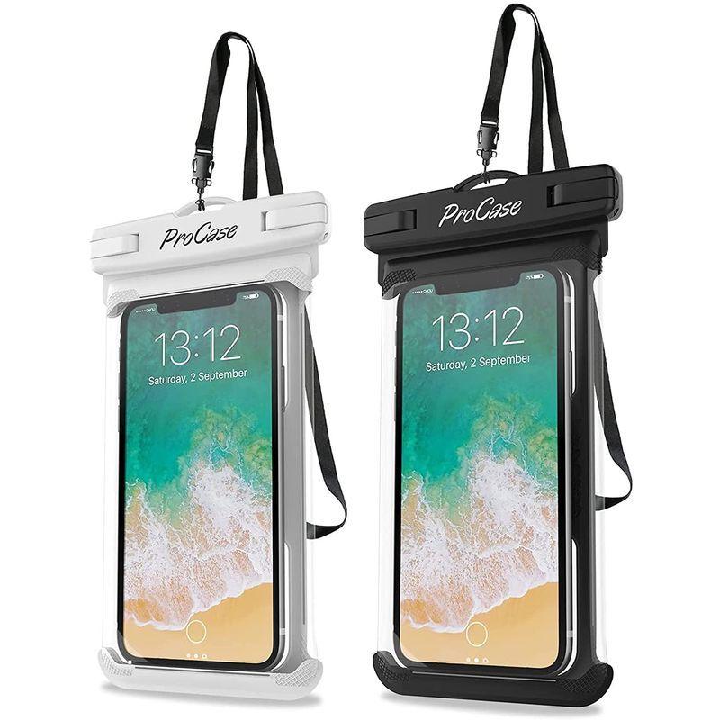 ProCase 2個セット防水ケース IPX8認定 携帯電話用ドライバッグ 最大7.0”スマホに対応可能 適用端末：iPhone 13｜strageriku｜02