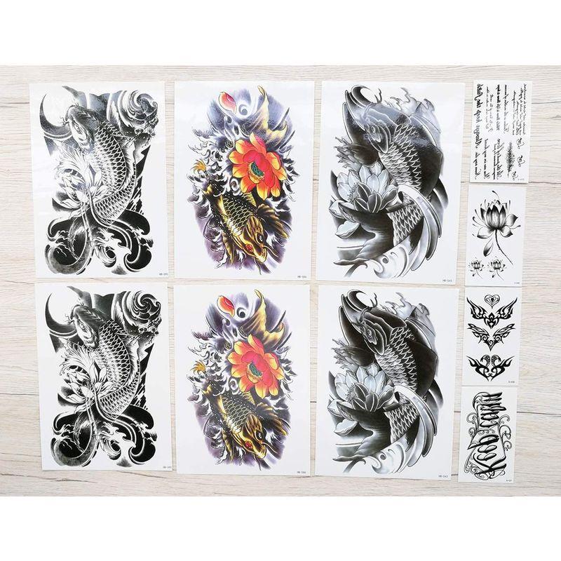 Yesallwas タトゥーシール 鯉 蓮の花 和柄 入れ墨シール リアル 大判 防水 長持ち 和彫り 刺青シール ボディーシール 子供 メ :20220116024836-00757:ストレージリク - 通販 - Yahoo!ショッピング Yesallwas タトゥーシール 鯉 蓮の花 和柄 入れ墨シール リアル 大判 防水 長持ち 和彫り 刺青シール ボディーシール 子供 メ :20220116024836-00757:ストレージリク - 通販 - Yahoo!ショッピング