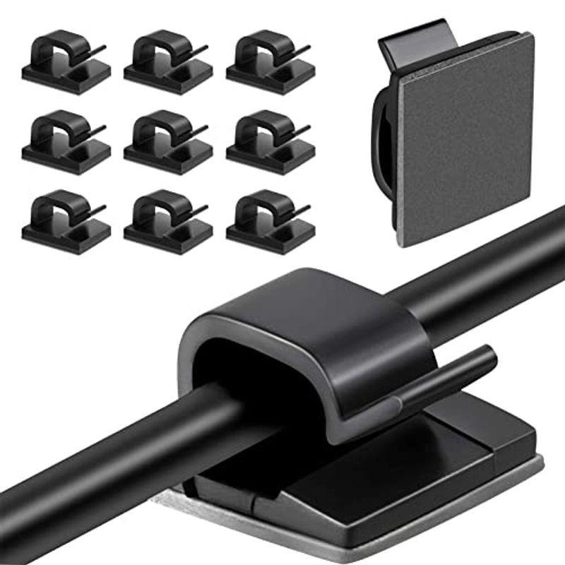 コードクリップ 60個入り ケーブルクリップ コード 収納 コードフック 強力粘着シート付き ケーブル 収納 コード管理 結束固定ベース 車 018 ストレージリク 通販 Yahoo ショッピング
