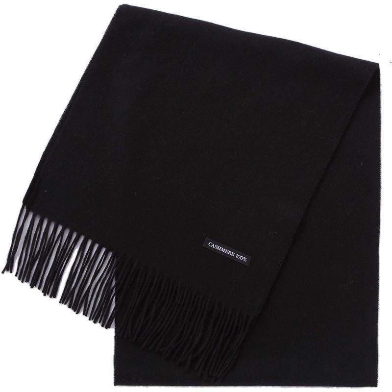 バイヤー)BUYER ピュア カシミヤ 100％ マフラー 全20色メンズ