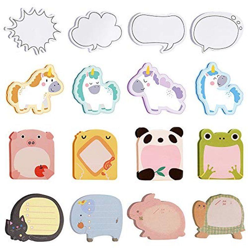 Cugbo 付箋 おもしろ かわいい 動物 16個セット 強粘着 ノート メモ帳 手帳 付箋紙 メモ用紙 ふせん メッセージカード 文房具 004 ストレージリク 通販 Yahoo ショッピング