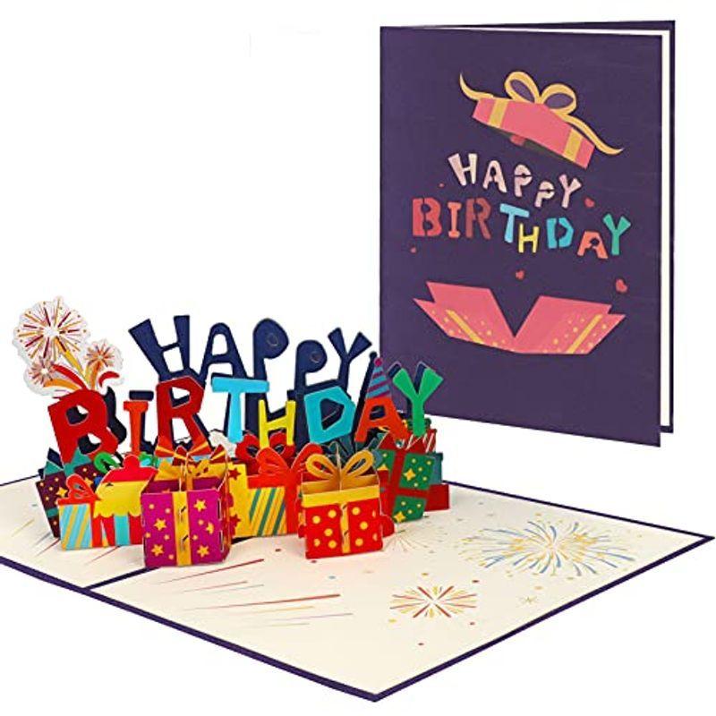 Toplive 3dポップアップカード 誕生日カード バースデーカード 立体 バースデー立体カード 可愛い誕生日カード Hapry Birt ストレージリク 通販 Yahoo ショッピング