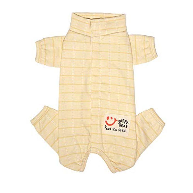 Kuveela Pet 術後服 猫 犬術後服 避妊手術後 術後ウェア メス オス 傷口 保護 介護服 小型犬 イエロー ｘｓ Rc0uu4ngbx Laoofficialgazette Gov La