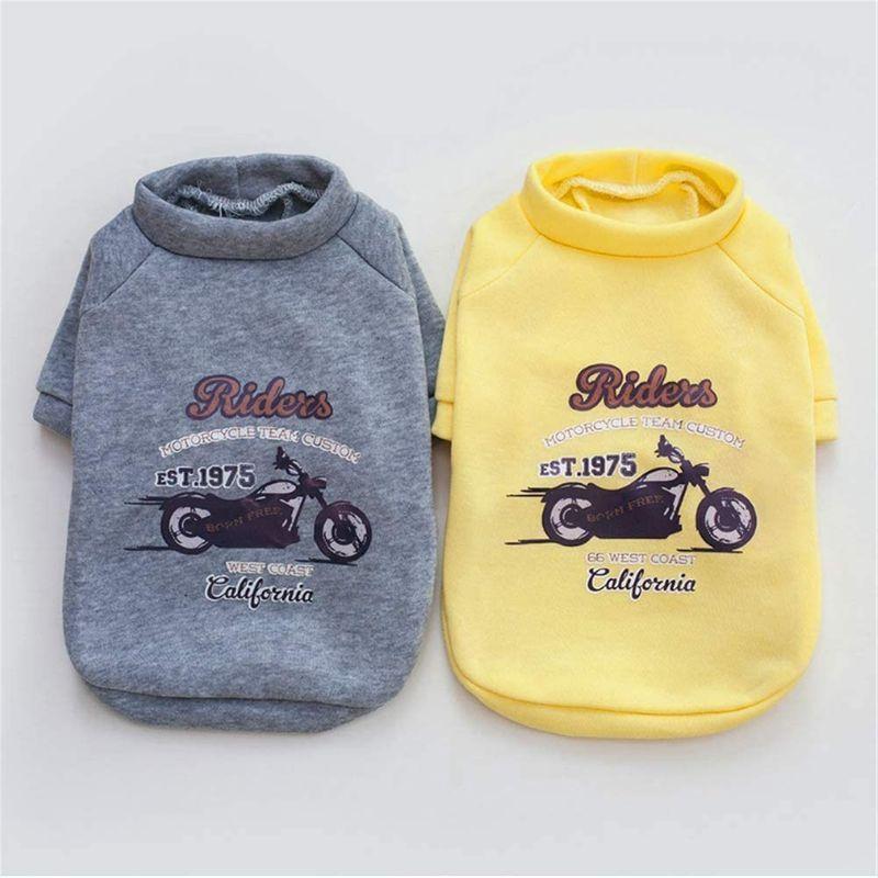 楽天ランキング1位 犬小屋 屋外サークル Liboyixi冬のペット暖かい服厚い綿の服秋と冬のかわいいファッション衛生服中小ペット服 S 浅い黄 Www Threeriversofs Com