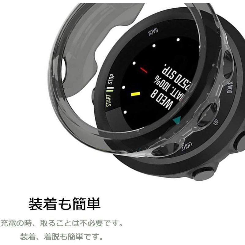 Garmin(ガーミン) ForeAthlete 45 専用ケース ForeAthlete 45 カバー ソフト TPU材質 ぴったり対応｜strageriku｜02