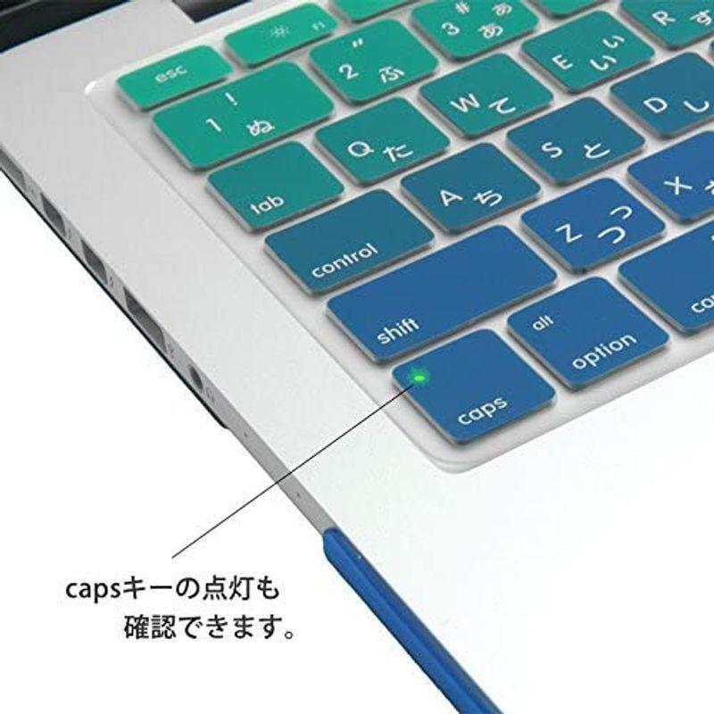 MS factory MacBook 12インチ Pro 13 Touch Barなし Late 2016 A1708 用 キーボード カバ｜strageriku｜06