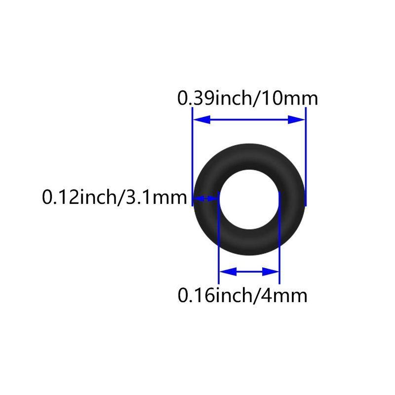 Heyiarbeit 内径4mm 外径10mm 50個入り Oリング Oリングセット O型リング ニトリルゴム シリコーンoリング ゴムガス ストレージリク 通販 Yahoo ショッピング