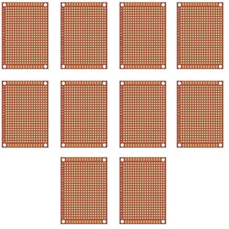 ユニバーサル基板 10個 (PCB 50mm×70mm) PCB回路基板 ユニバーサル ブレッドボード プロトタイプ 実験プレート DIYは｜strageriku