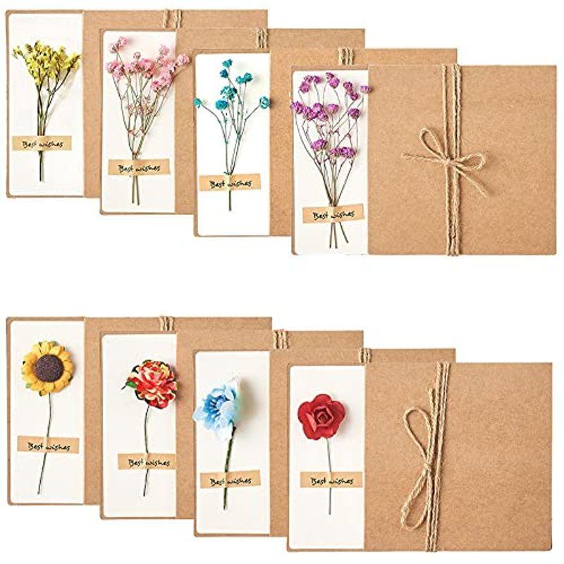 レターセット メッセージカードミニ8枚 封筒8枚 花束付き 便箋 手紙セット おしゃれ かわいい 手作り造花 はがき 祝日 結婚式 お祝い ストレージリク 通販 Yahoo ショッピング