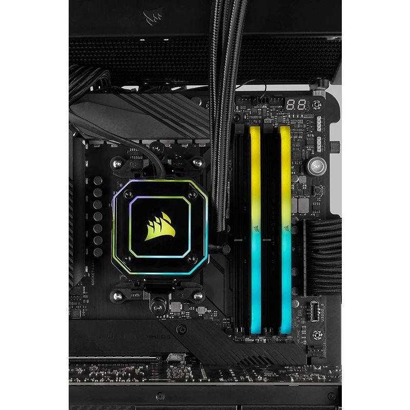 CORSAIR DDR4-32GB 3200MHz CL16 デスクトップPC用メモリ VENGEANCE RGB RS 32GB 16G｜strageriku｜11