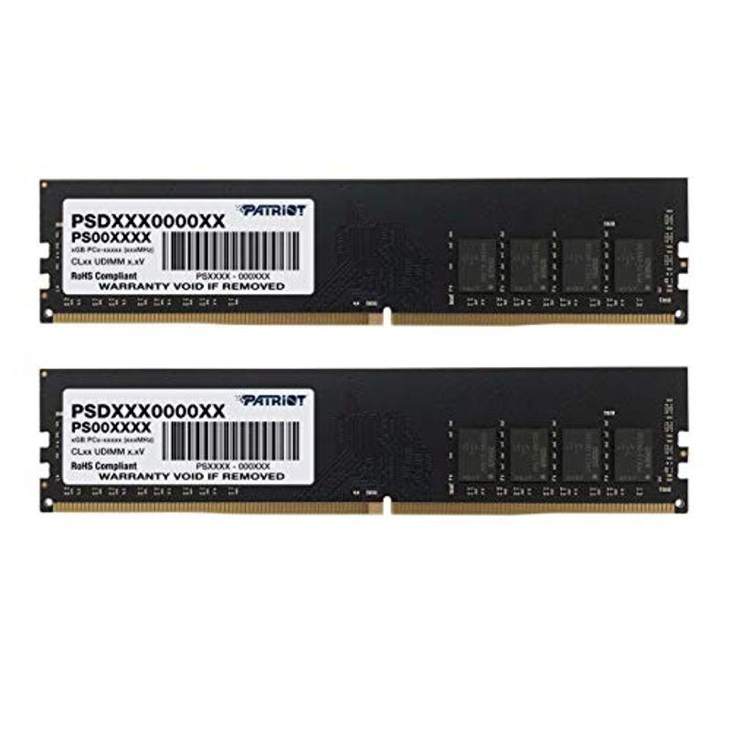 Patriot Memory DDR4 3200MHz PC4-25600 64GBキット (2 x 32GB) デスクトップ用メモリ PS 激安特販  スマホ、タブレット、パソコン