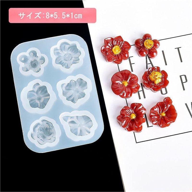 立体 花 レジン シリコンモールド 3個セット 18種類 Uvレジン ソフトモールド 小花 クラフト 樹脂 粘土 オルゴナイト 型 抜き型 ストレージリク 通販 Yahoo ショッピング