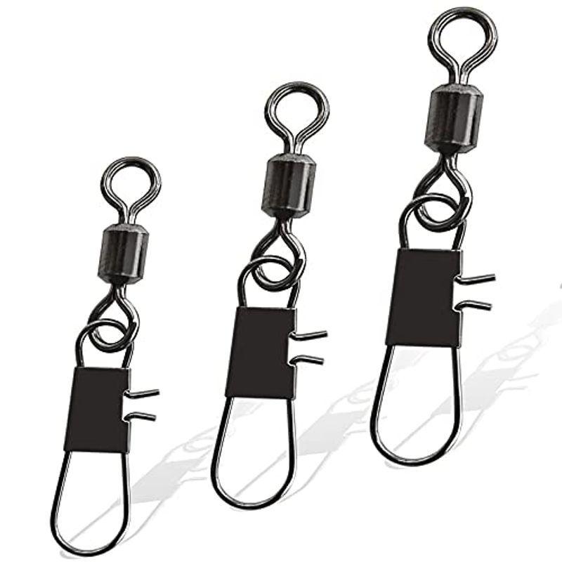 Silanon スナップ付きサルカン B型インターロック付スナップ 50個 高強度銅製合金 コネクター 360 回転 スイベル スナップ 1 ストレージリク 通販 Yahoo ショッピング