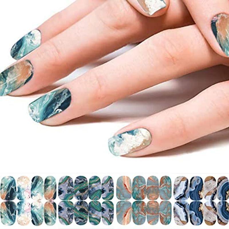 Colorbird ネイルシール マーブル 鉱石デザイン 貼るだけマニキュア 可愛い アート Ymy25 28 ストレージリク 通販 Yahoo ショッピング