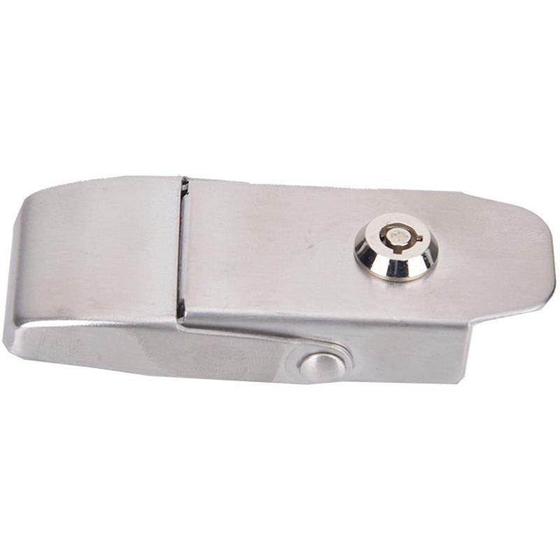 1pc トグルラッチ キャッチ ステンレス鋼 304 パッチン錠 キャッチロック ドアラッチ 耐食性 スプリングトグル ラッチクランプ ボッ