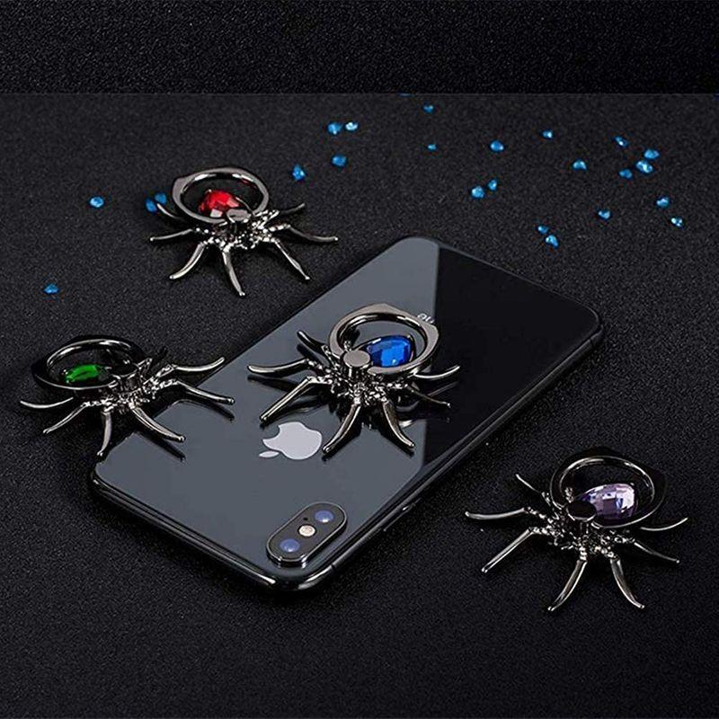 スマホリング ホールドリング Krodiバンカーリング かっこいい 蜘蛛模様 落下防止 片手操作 スタンド機能 簡単装着 360度回転 リン ストレージリク 通販 Yahoo ショッピング
