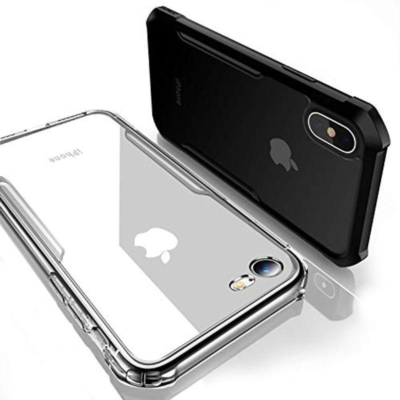 Iphone 6 ケース Iphone 6s ケース 透明 衝撃吸収 ストラップホール付き 強化有機ガラス背面 Tpuバンパーアイホン 四隅 ストレージリク 通販 Yahoo ショッピング