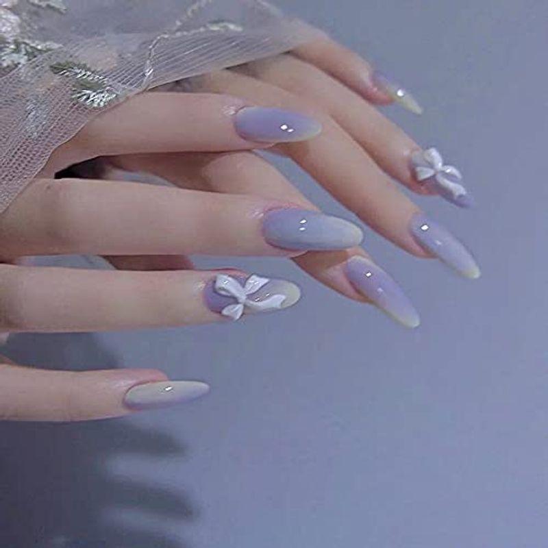 24枚入り ネイルチップ 水色の蝶 びオーロラネイル パーティー 二次会 入学式 卒業式 入園式 成人式 花火大会 写真用 つけ爪 付け爪 ストレージリク 通販 Yahoo ショッピング