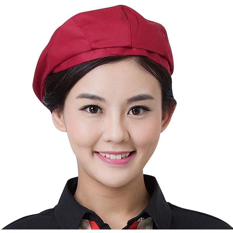 カフェ ベレー帽 厨房 帽子 レディース メンズ コック帽子 メッシュ付き 通気性よい 料理帽子 業務用 工場 ホテル レストラン 女性 男 ストレージリク 通販 Yahoo ショッピング