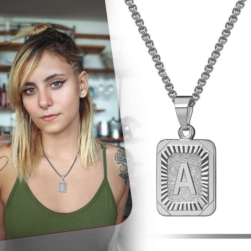 Oidea アルファベット ドッグタグ ネックレス メンス レディース イニシャル 英字 チャーム ステンレス ファッション アクセサリー ストレージリク 通販 Yahoo ショッピング