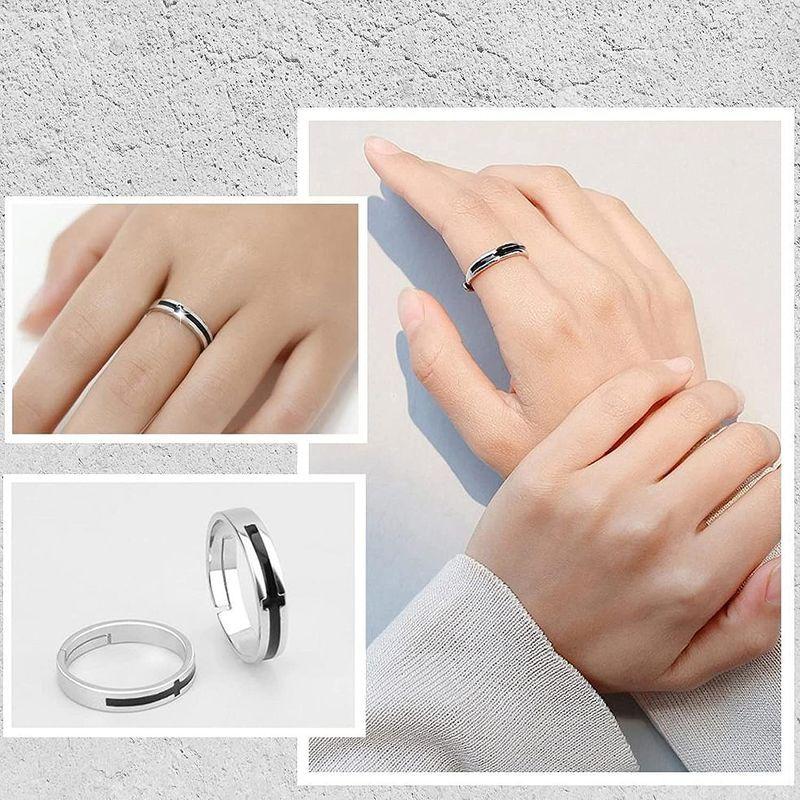 指輪 ファッションリング メンズ シルバー シンプル セット レディース アクセサリー ファッション 調節可能 スーツa ストレージリク 通販 Yahoo ショッピング