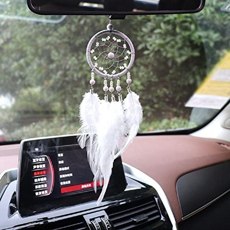 ドリームキャッチャー カーアクセサリー 捕夢網 ペンダント 車内飾り 羽飾り 風鈴 車飾り 窓飾り 壁掛け 幸せ守る ストレージリク 通販 Yahoo ショッピング