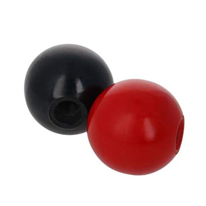 Othmro ハンドル直径35mm ねじサイズM8 2個入り ボールノブ ベークライトボールハンドル ボールハンドルノブ 球状スパナレバー