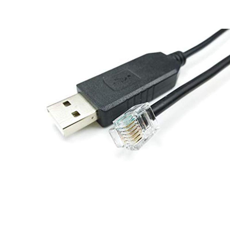 Washinglee RJ12 コントロールケーブル Skywatcher AZGTI AZGTE用 コンピューター制御 AltAz