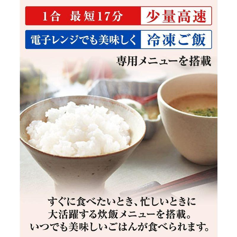 タイガー魔法瓶(TIGER) 炊飯器 5.5合 圧力IH 土鍋コーティング 極うま機能付き 炊きたて モスブラック JPC-G100KM｜strageriku｜05