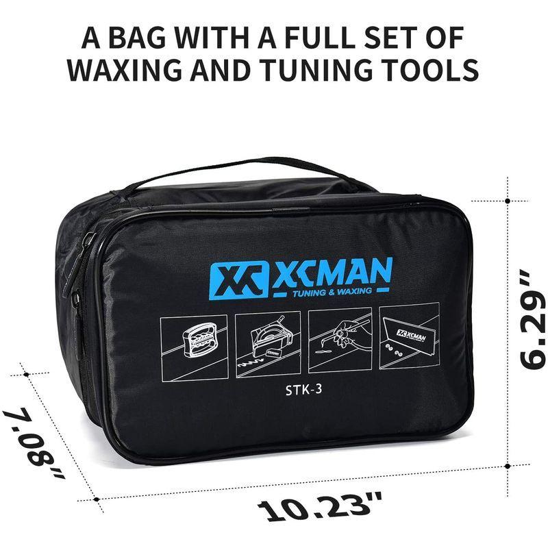 XCMAN スキー スノーボード用ワックス完全 チューニング工具キット ワクシングアイロン(Luxyry Version) 