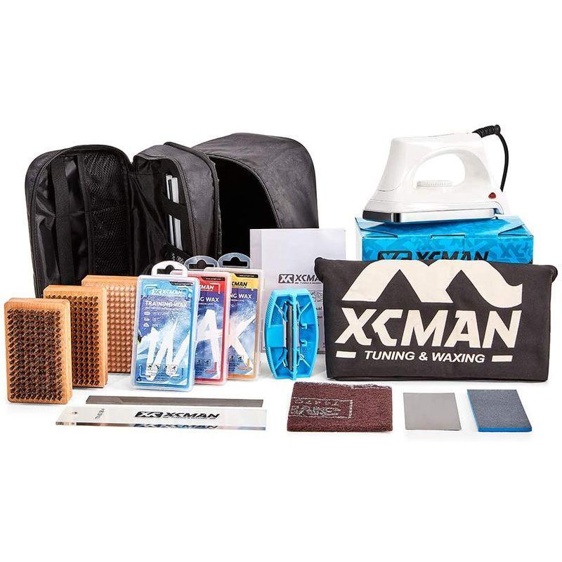 XCMAN スキー スノーボード用ワックス完全 チューニング工具キット ワクシングアイロン(Luxyry Version) 